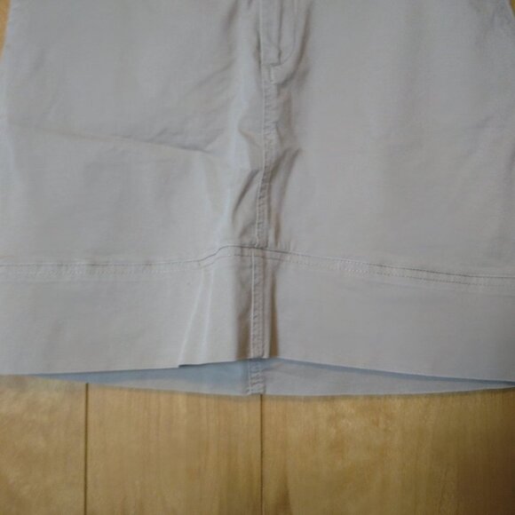 MERONA WOMEN'S SIZE 6 BEIGE PENCIL SKIRT WITH POCKETS RN17730 NEUTRAL CLASSIC - Picture 3 of 4